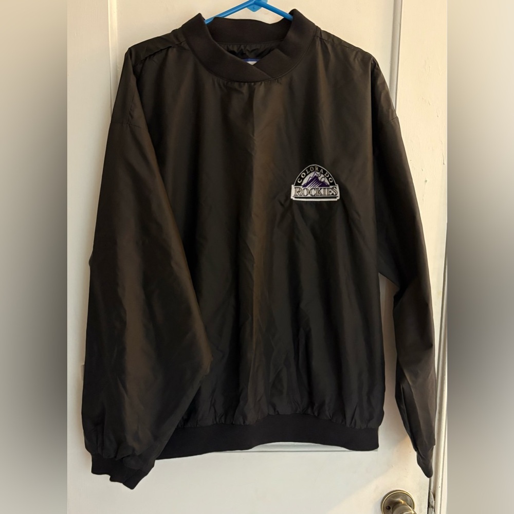Genuine Merchandise Vintage Colorado Rockies Pullover Jacket Size XL